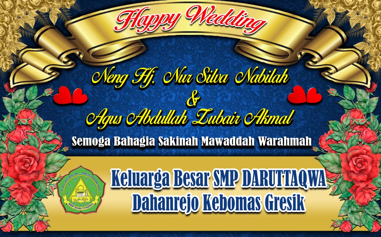 Happy Wedding "Neng Hj. Silva & Gus Zubair " Semoga Bahagia,SAMAWA