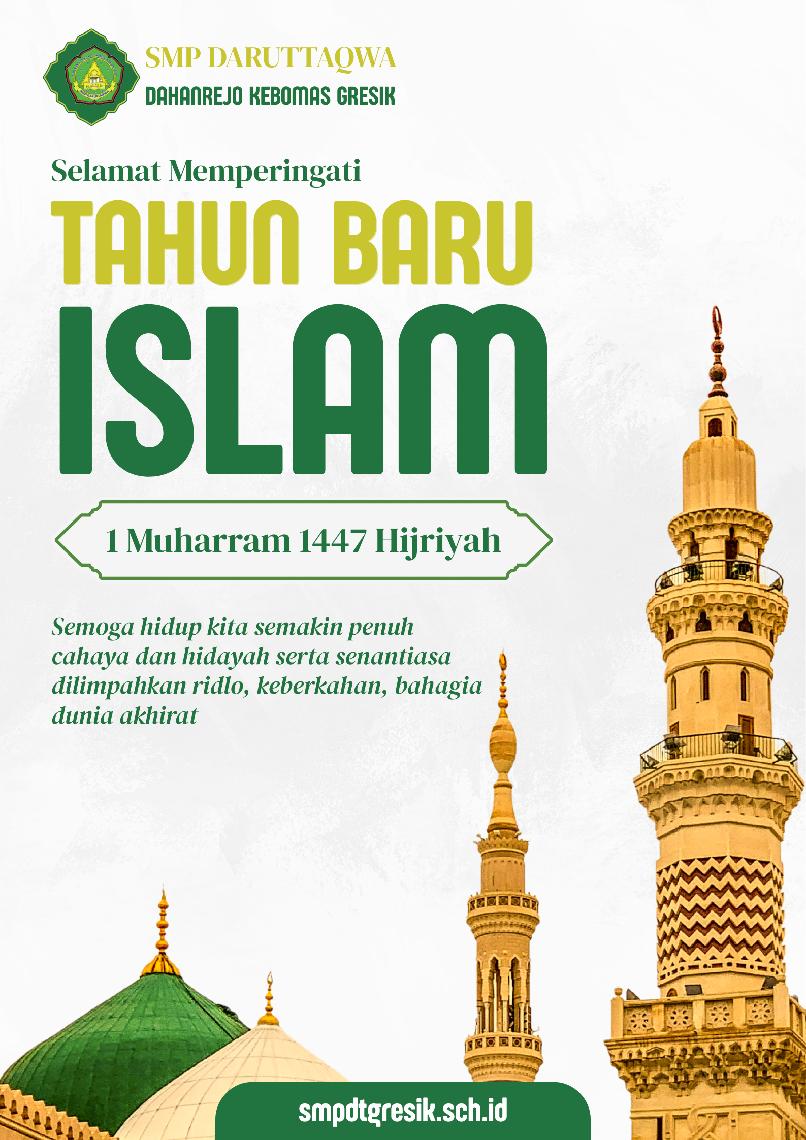 Selamat Tahun Baru Islam 1447 Hijriyah