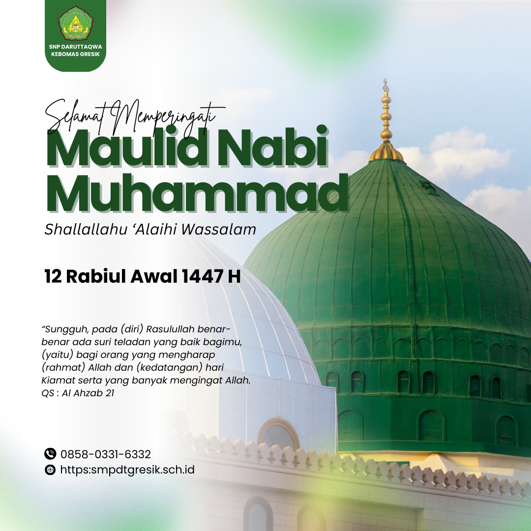 Selamat Memperingati Maulid Nabi Muhammad SAW Selamat Memperingati Maulid Nabi Muhammad SAW